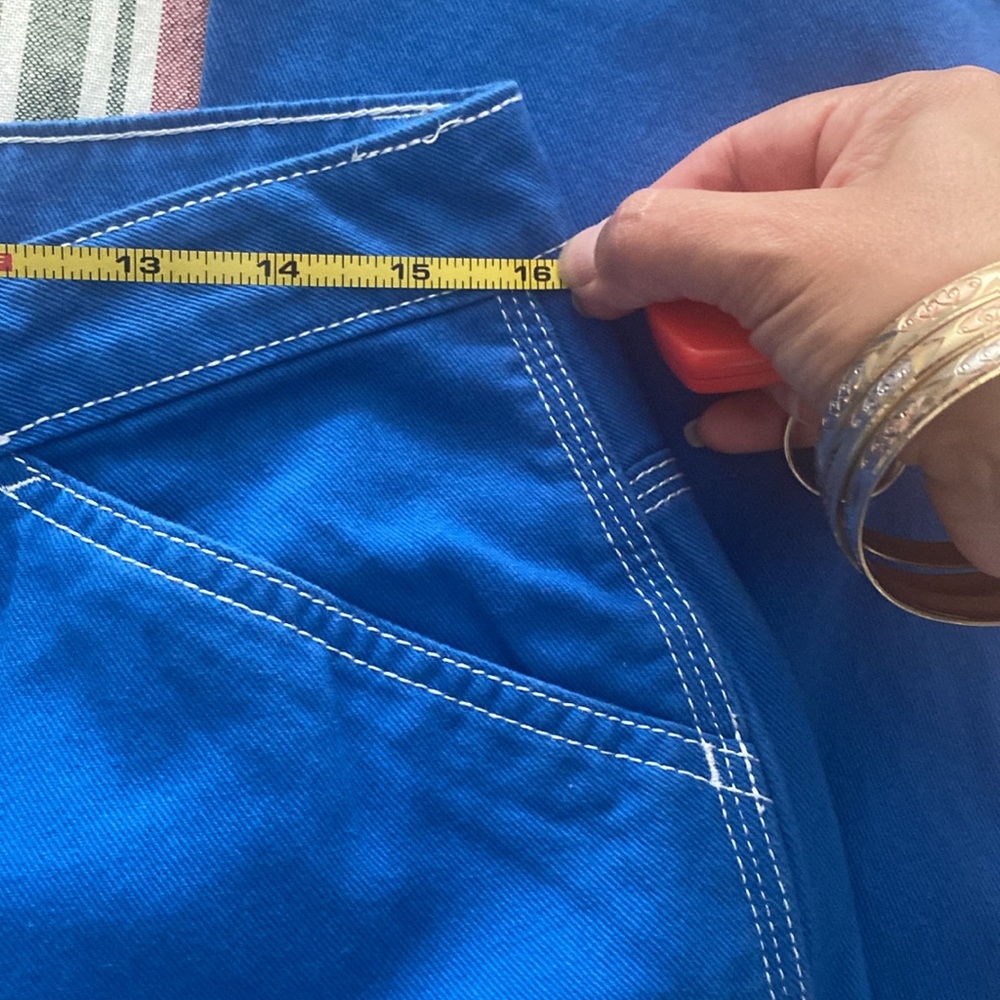 New without tags Dickies royal blue pocketed contrast stitching pants 11/30 - Picture 2 of 8